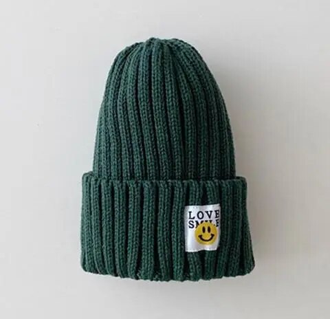 'Love Smile' Warm Knitted Beanie