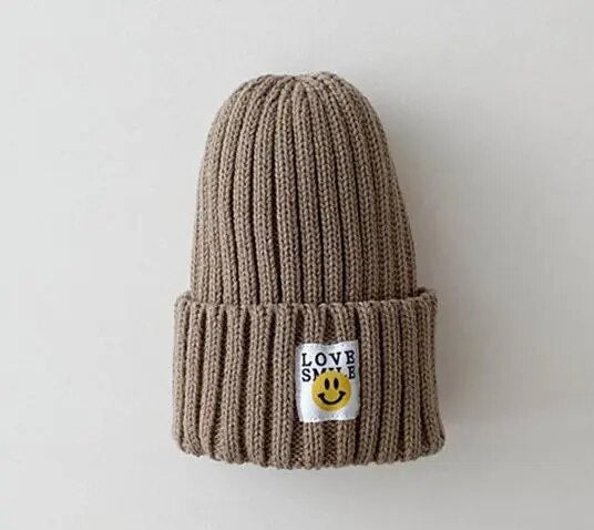 'Love Smile' Warm Knitted Beanie