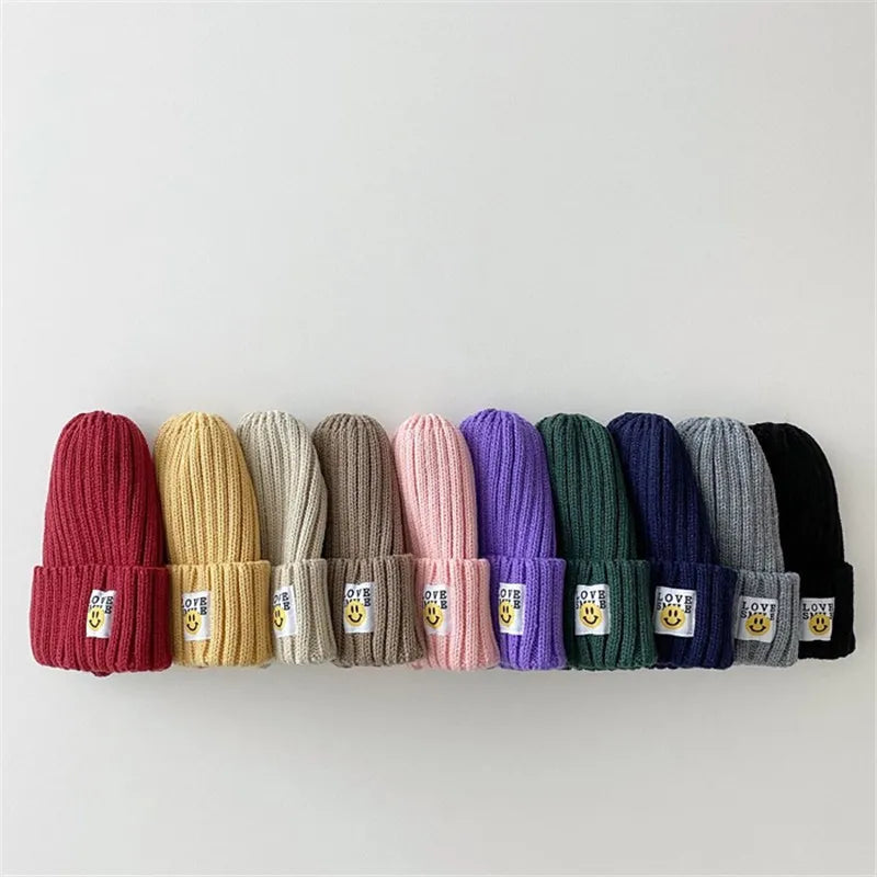 'Love Smile' Warm Knitted Beanie