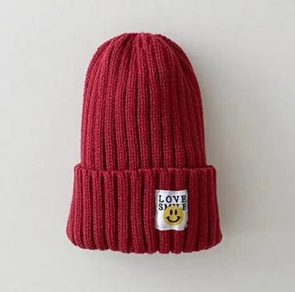 'Love Smile' Warm Knitted Beanie