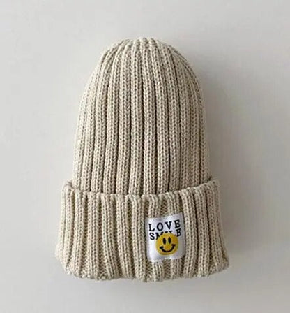 'Love Smile' Warm Knitted Beanie