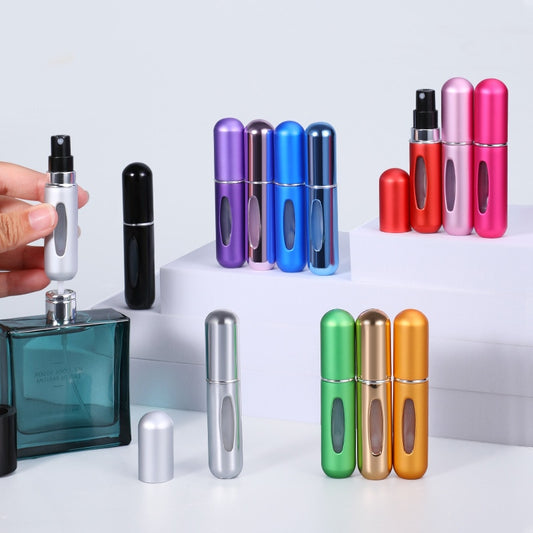 Mini Perfume Aluminum Portable Liquid Cosmetic