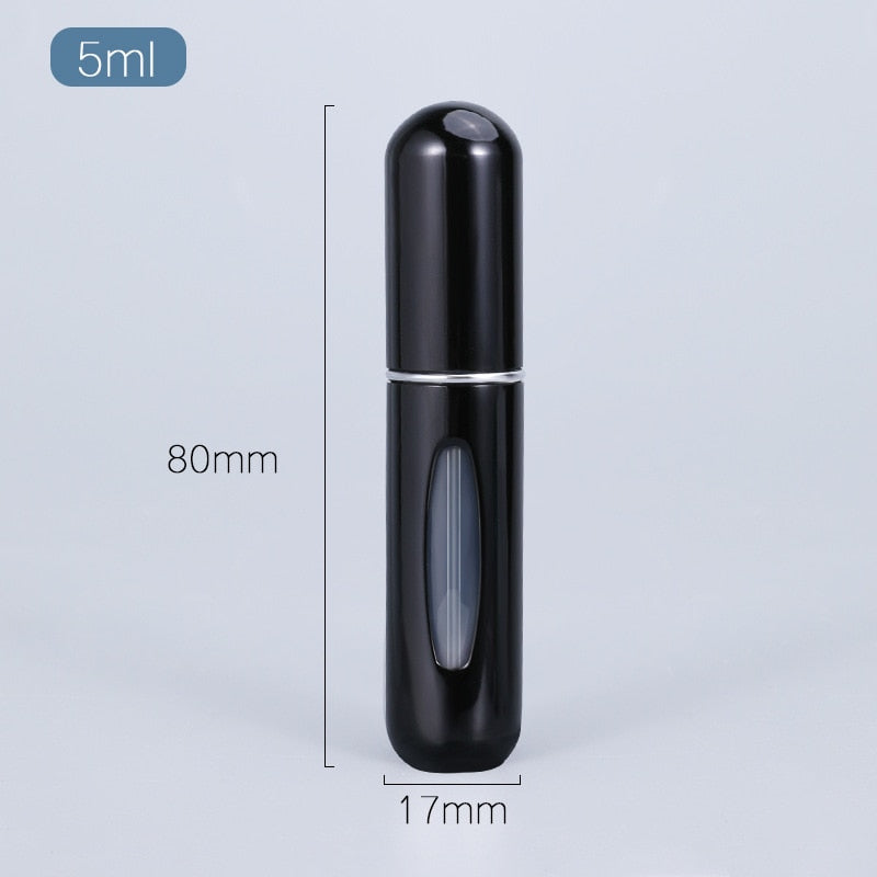 Mini Perfume Aluminum Portable Liquid Cosmetic