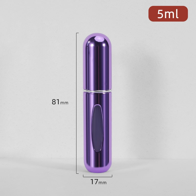 Mini Perfume Aluminum Portable Liquid Cosmetic