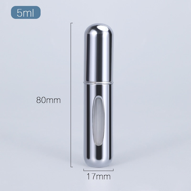 Mini Perfume Aluminum Portable Liquid Cosmetic