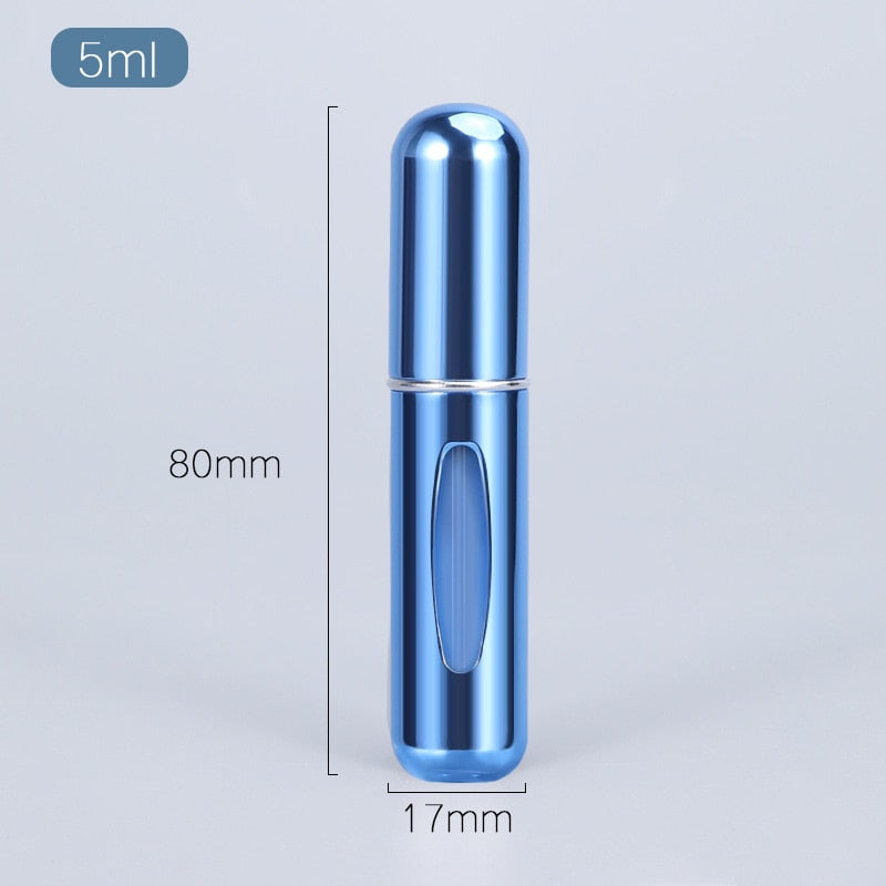 Mini Perfume Aluminum Portable Liquid Cosmetic