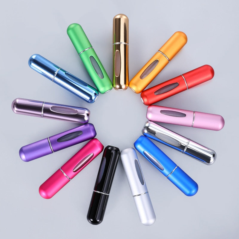 Mini Perfume Aluminum Portable Liquid Cosmetic