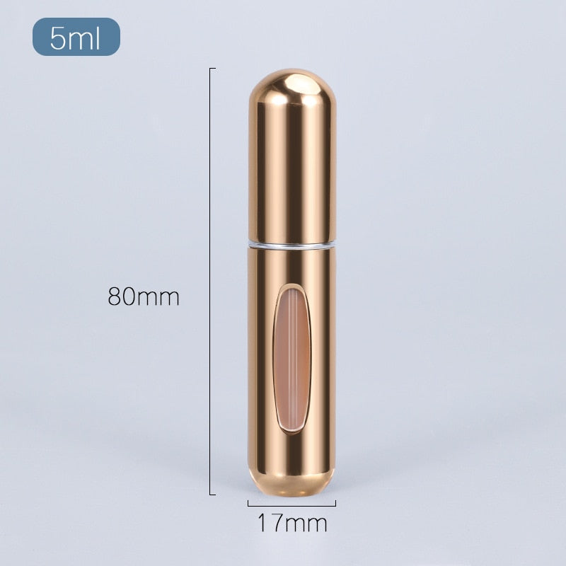 Mini Perfume Aluminum Portable Liquid Cosmetic