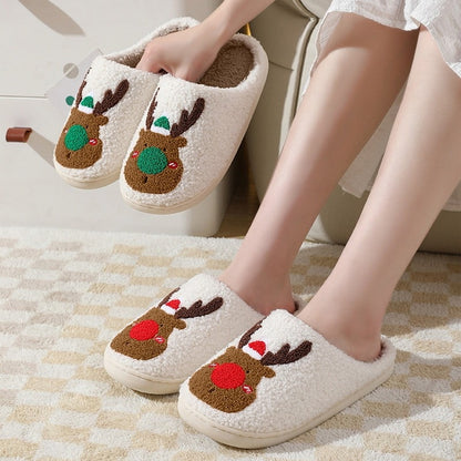 Christmas Cotton Slippers